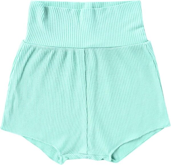 Oyolan Baby Girl Boy 2-Piece Shorts Set Short Sleeve T-Shirt Tops and Shorts Bloomers Summer Outfits - Image 3