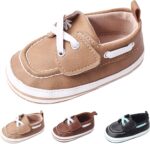 Newborn Baby Boys Girls First Walker Crib Shoes Soft Sole Infant Sneaker Toddler Oxford Dress Moccasins Pre-Walker Shoes-Clearance - Image 2