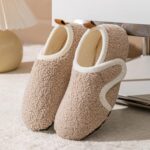 Cozozn Boys Girls Slippers Kids House Slippers Booties Indoor Shoes Easy Fasten Non Slip Sole - Image 2