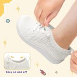 JOINFREE Toddler Wide Shoes Girls Boys Breathable Fashion Shoes Kids Barefoot Minimalist Shoes Zero Drop Slip on Tennis Sneakers - Image 4