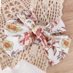 Baby Girl Clothes Set Spaghetti Strap Romper ＋ Flared Pants ＋ Headband Boho Summer Outfit Newborn - Image 7