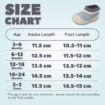 MK MATT KEELY Baby Boy Girl Shoes Toddlers Barefoot Trainers Baby Walking Sock Shoes with Anti Slip Rubber Sole - Image 6