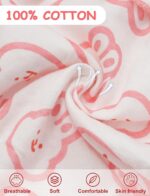 Happy Cherry - Baby Girls Boys Knickers Infant Ruffle Bloomer Shorts Panties Newborn Biefs Cotton Training Pants Toddler Underwear Little Kids Cute Pattern Breathable Soft Diaper Cover for 0-6 Years - Image 4