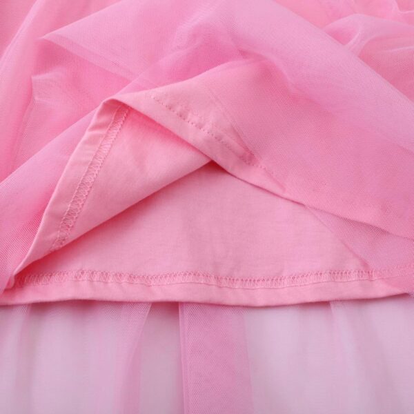 Baby Girl's Summer Dresses Short Sleeve Casual Dinosaur Horse Print Shirt Dress Little Kids Clothes Children Age 1-7 Years - Image 6