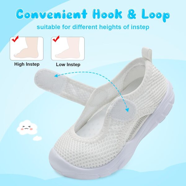 JIASUQI Toddler Boys Girls Sandals Breathable Barefoot Shoes Adjustable Lightweight Walking Shoes for Summer Indoor Outdoor - Image 5