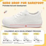 JOINFREE Toddler Wide Shoes Girls Boys Breathable Fashion Shoes Kids Barefoot Minimalist Shoes Zero Drop Slip on Tennis Sneakers - Image 3