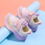 Kids Trainers Boys Sports Running Shoes Girls Athletic Walking Shoes Lightweight Non Slip Sneakers - Image 4