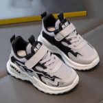 Girls Boys School Shoes - Kids Sports Athletic Shoes Toddler Little Kids Shoes Girls Printing Shoes School Pe Gym Sneakers Boys' Handsome Sneakers Walking Shoes Little Kid/Big Kid - Image 5