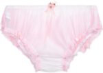 Satini Women's Sheer Frilly Sissy Soft Lace Knickers Briefs Panties