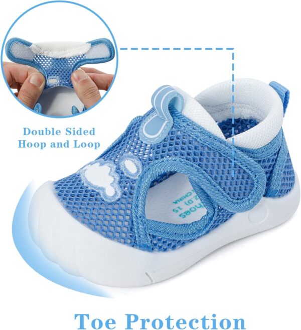 MASOCIO Baby Boys Girls Summer Shoes Infant Toddler Sandals Soft Sole Anti-Slip Shoes - Image 3