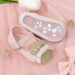 CENCIRILY Baby Girl Mary Jane Shoes Anti-Slip First Walking Bowknot Soft Sole Princess Wedding Dress Flats for 0-18 Month - Image 4