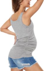 Love2Mi 3 Pcs Maternity Top Maternity Clothes Maternity Top Maternity Shirt - Image 3