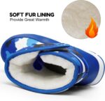 Harvest Land Kid Snow Boots Boys Winter Warm Comfortble Walking Boot Shoes - Image 2