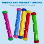 5Pcs Diving Sticks - Swimming Pool Dive Sticks Sinkers for Kids 7-12, Underwater Diving Toys Training for Girls Boys Gifts - Image 3