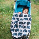 BundleBean - Babywearing Lightweight Raincover (Grey Elephant) - Waterproof & Windproof Baby Carrier, Includes Storage Bag, Silky-Soft Waterproof Fabric, Universal Fit, New Born to 4 Years Old - Image 7