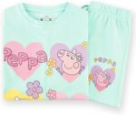 Peppa Pig Tshirt And Girls Shorts | Girls T Shirt And Shorts Set | Cotton Kids Clothes | Ages 18 Months To 8 Years - Image 9