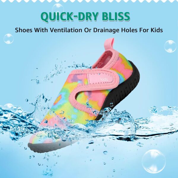 STQ KIDS Water Shoes Beach Shoes Qucik Dry Non-Slip for Summer - Image 5