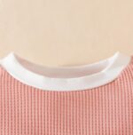 Unisex Baby Summer Clothes Set Top + Short 2Pcs Outfits 3D Flower Decoration Toddler Clothing Sets for 9M-4Y Boys and Girls - Image 3