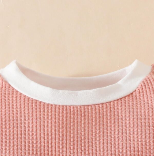 Unisex Baby Summer Clothes Set Top + Short 2Pcs Outfits 3D Flower Decoration Toddler Clothing Sets for 9M-4Y Boys and Girls - Image 3