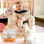 Inflatable Baby Seat - Baby Chairs for Sitting Up 3 Months & Up, Blow Up Baby Chair, Sit Me Up Floor Seat for Baby, Support Seat for Sitting Up, Built in Air Pump Baby Seats for Kids - Image 2