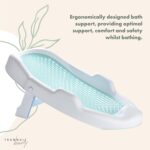 Tranquil Beauty Newborn Baby Bath with Snug Head Support - Bath Tub for Infant - Baby Baths Essentials - Toddler Bath Seat - Wishlist Items for Babies - Bathtub for Newborns - Image 2