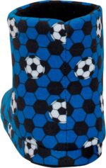 Kids Football Slipper Boots Boys Girls Fleece Lined Slippers House Shoe Booties - Image 9