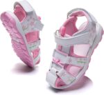 Daclay Girl's Sandals Soft Sole White Princess Comfortable Boys Kids Sandals - Image 3