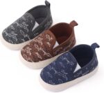 Baby Shoes 6 12 Months Boy Pre Walk Babies Boots Infant Toddler Shoes Soft Sole Slip On Animal Print Fashion Casual Shoes Toddler Shoes Girls Infant Trainers Size 6.5 Baby Booties Shoes - Image 3