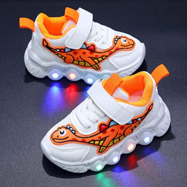 Girls Boys School Shoes - Kids Sports Athletic Shoes Toddler Little Kids Shoes Kids Athletic Shoes School Pe Gym Sneakers Tennis Walking Sneakers Walking Shoes Little Kid/Big Kid - Image 3