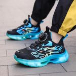 Boys Trainers 2023 Kids Sneakers Breathable Walking Tennis Sneakers Lightweight Comfort Non-Slip Running Casual Athletic School Sport Shoes - Image 6