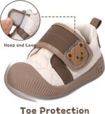 MASOCIO Baby Boy Girl First Walking Shoes Infant Toddler Trainers Rubber Anti-Slip Prewalker Shoes - Image 3