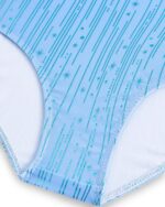 JiAmy Gymnastics Leotards for Girls 3 Piece Set with Shorts and Scrunchie, Patterned Sparkle Sleeveless Dance Gymnastics Outfits for 3-12 Years - Image 3