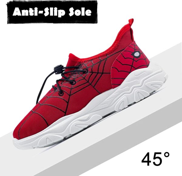 Boys Trainers Kids Running Shoes PE Trainers Breathable Sports Tennis Sneakers Slip-On Outdoor Athletic Walking Shoes - Image 2