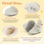 CENCIRILY Baby Girls Boys Booties Newborn First Walking Shoes Infant Winter Warm Boots Soft Sole Ankle Crib Shoe with 0-18 Months - Image 5