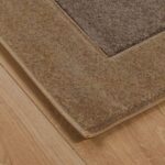 Rugs4sale Vogue Beige 1.4cm Thick Pile Modern Area Rug Living Room, Bedroom, Office And Home Decor l Ideal For Kids Room, Dining Hall, Indoor/Outdoor Carpet Mat (Beige/Terracotta-60x120cm) - Image 3