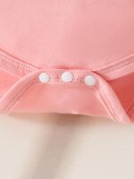 Oyolan Baby Girls Summer Clothes Short Sleeve Bodysuit and Floral Shorts Bloomers Headband Outfits - Image 6