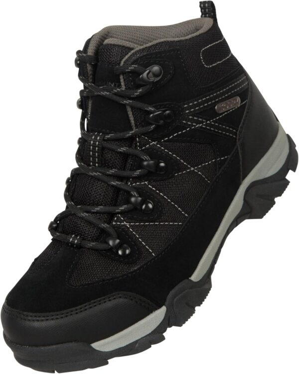 Mountain Warehouse Trail Kids Waterproof Boots - Synthetic Mesh Upper Girls & Boys Shoes, EVA Footbed, High Traction - Best for Spring Summer, Hiking & Outdoors - Image 6