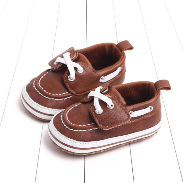 Newborn Baby Boys Girls First Walker Crib Shoes Soft Sole Infant Sneaker Toddler Oxford Dress Moccasins Pre-Walker Shoes-Clearance - Image 3