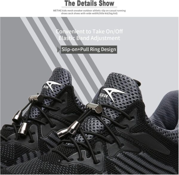 Boys Trainers Kids Running Shoes Child Athletic Shoes Casual Walking Shoes Boys Tennis Shoes Outdoor Sport Sneakers - Image 5