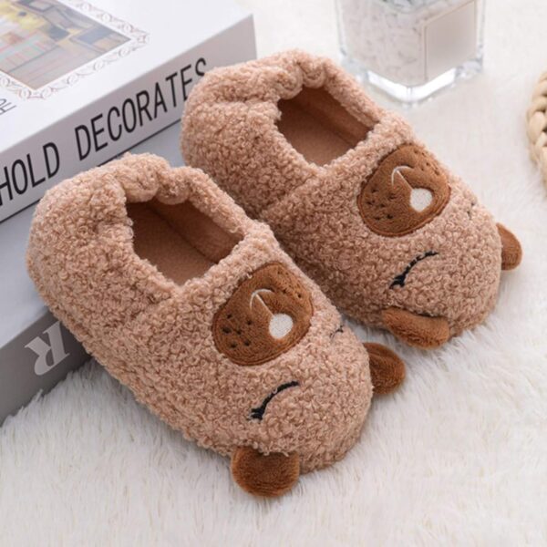 Baby Boys Girls First Walking Shoes Cartoon Slippers Boys Infant Warm Baby Baby Shoes Infant Slip On Baby First Walking Shoes - Image 4