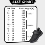 Boys Girls Trainers Kids Shoes Unisex Lightweight Breathable Athletic Running Tennis Fitness Sneakers for Toddler/Little Kid/Big Kid - Image 2