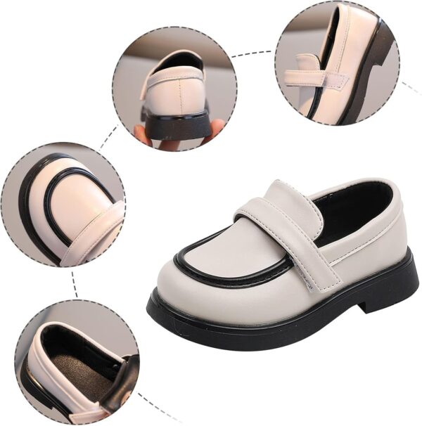 Toddler Rain Boots for Boys Toddler Boys Girls Dress Shoes PU Leather Wedding School Loafer Boys Dress Shoes Children Leather Shoes Rain Boots Toddler Size 8 - Image 3