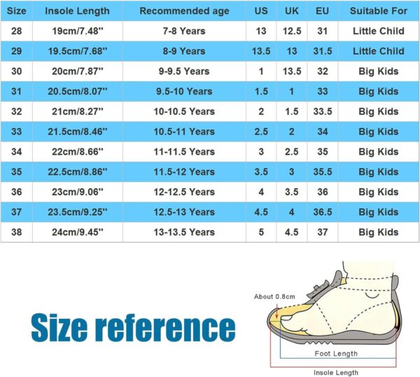 Kid's Glitter Fashion Sneakers - Flashing Led Sports Shoes Toddler Little Kids Shoes Kids Athletic Shoes Road Trail Running Shoes Boys' Handsome Sneakers School Shoes for Children/Boys/Girls - Image 6