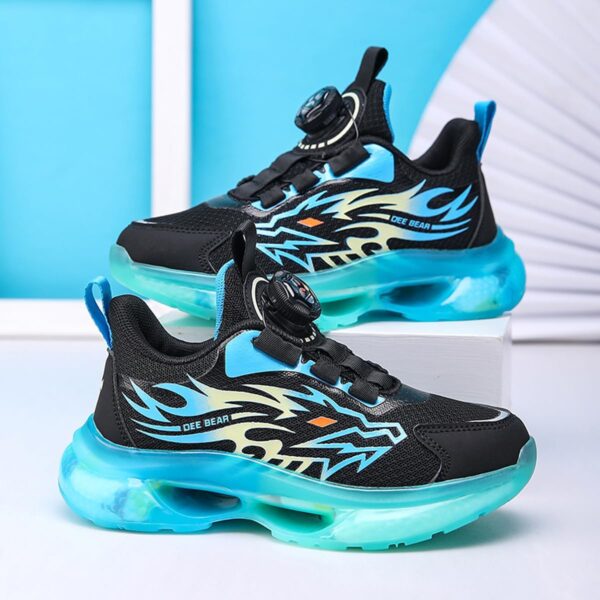 Boys Trainers 2023 Kids Sneakers Breathable Walking Tennis Sneakers Lightweight Comfort Non-Slip Running Casual Athletic School Sport Shoes - Image 3