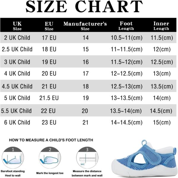 MASOCIO Baby Boys Girls Summer Shoes Infant Toddler Sandals Soft Sole Anti-Slip Shoes - Image 7