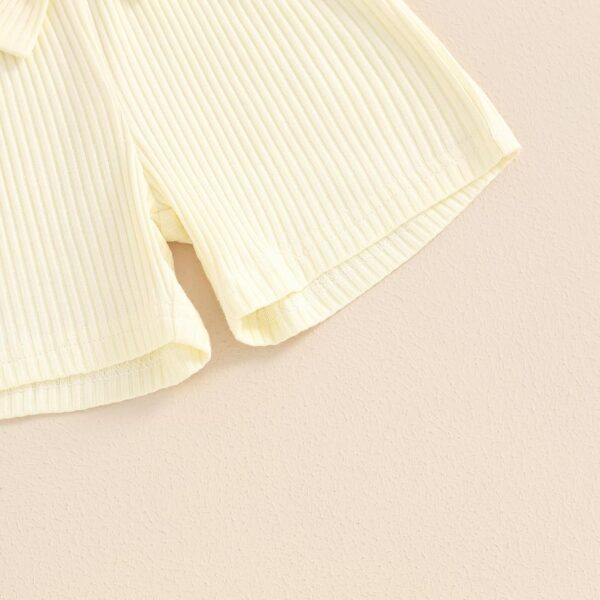 PanLidapan Toddler Infant Baby Girl 3 Pack Shorts Elegant Elastic Waist Bow Bottoms Summer Casual Clothes - Image 7