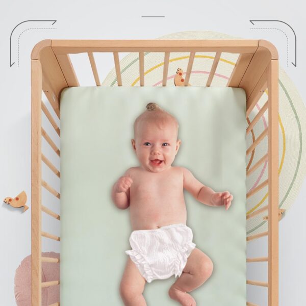 Newborn Baby Girls Boys Pants,3Pcs Shorts Set,Cotton Linen Blend Cute Floral Bloomers,Cute Floral Triangle Baby Girl Bloomers for Toddler Girls - Image 3