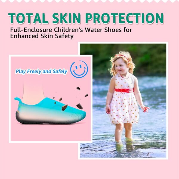STQ KIDS Water Shoes Beach Shoes Qucik Dry Non-Slip for Summer - Image 4
