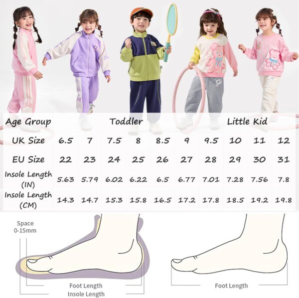 Kids Trainers Boys Sports Running Shoes Girls Athletic Walking Shoes Lightweight Non Slip Sneakers - Image 7