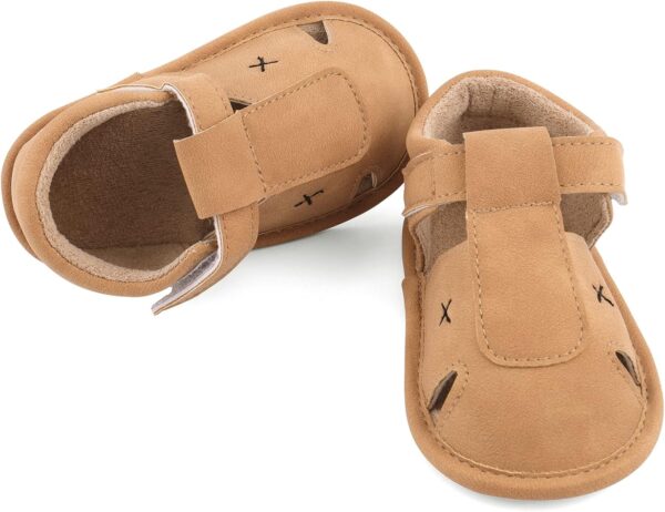 Baby Boys Soft Sole Sandals Toddler Anti-Slip Summer Crib First Walking Shoes - Image 5